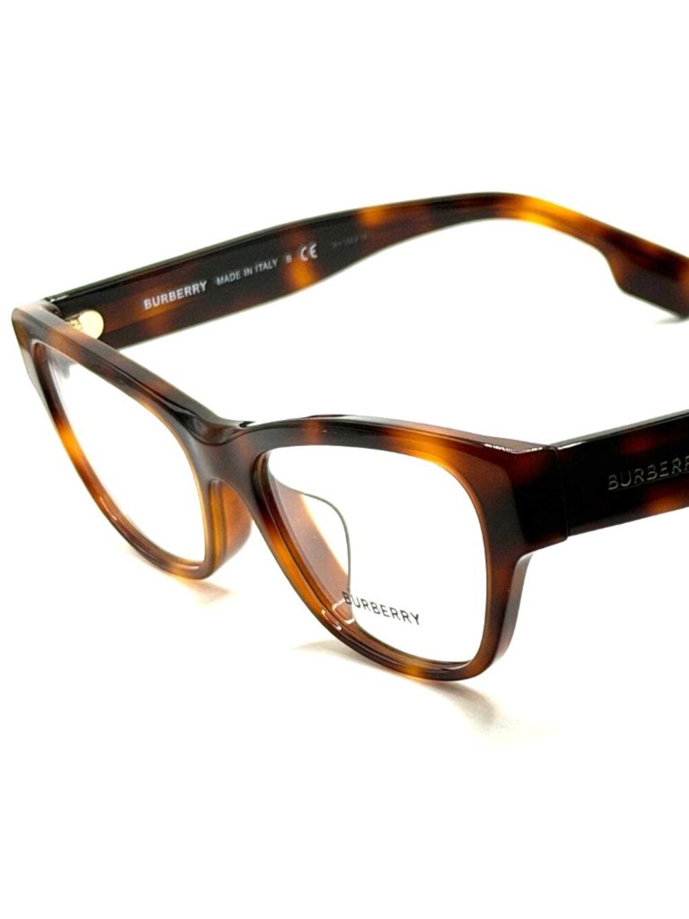 NEW BURBERRY B 2302-F 3316 LIGHT HAVANA UNISEX EYEGLASSES 53MM 17 140